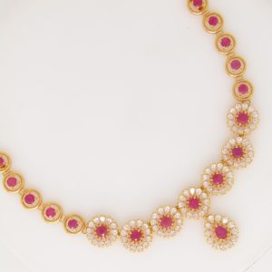 Ruby Necklace MJ: 7282041026