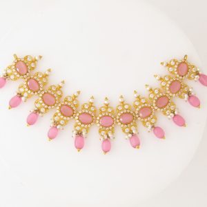 24 RED STONE NECKLACE : 7365032441