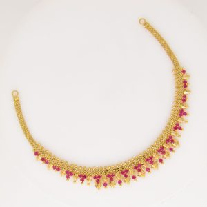 NECKLACE STONE MJ : 738207792