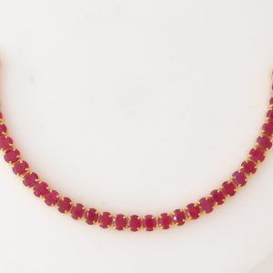 08GM RUBY NECKLACE : 743403612