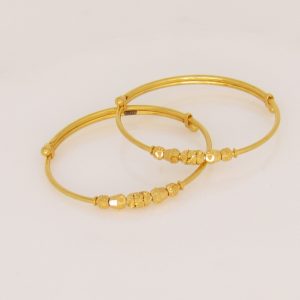 4.0 HOLLOW GOLU BANGLE : 748204536