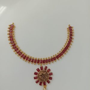 RUBY NECKLACE MJ: 07482062710