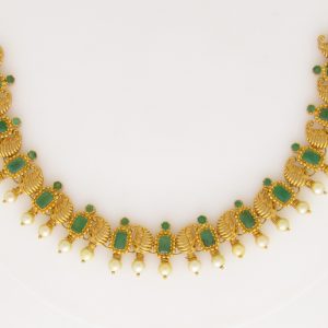 Gem stone necklace MJ: 14265013146