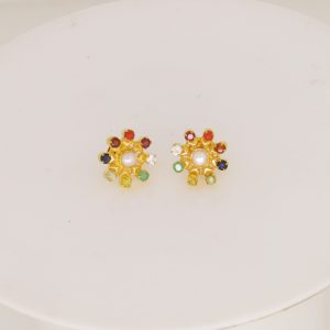 MULTI STUD STONE FANCY MJ: 1433001245