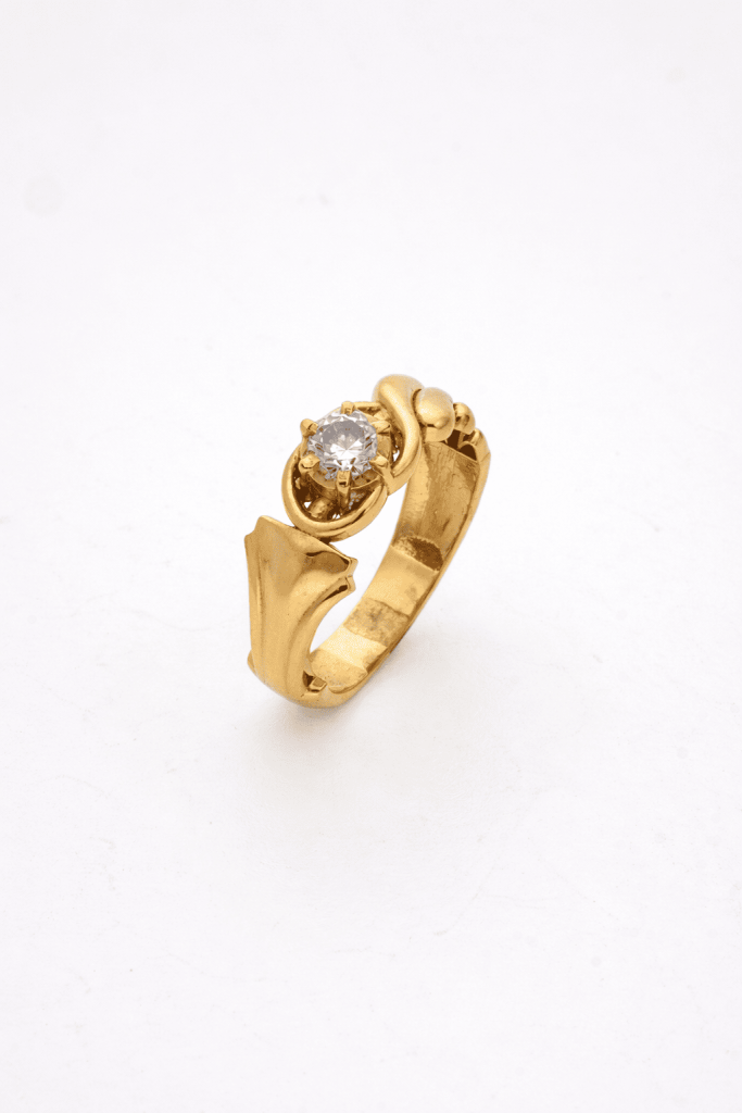 STONE GOLD RING